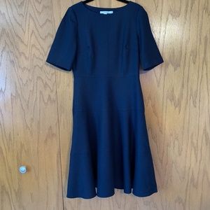 Boden midi dress in Navy Blue